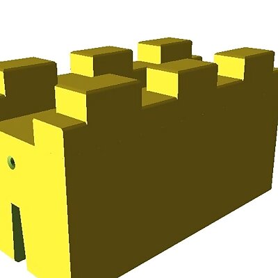 Castle Wall for Modular Castle Playset
