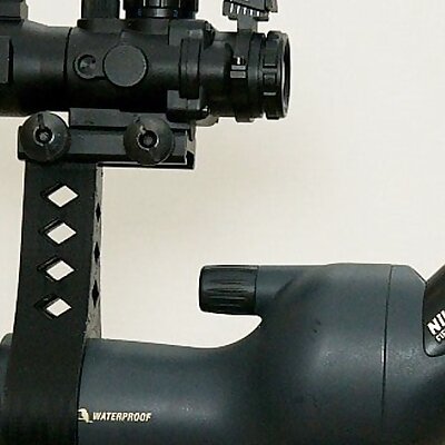 NATOPicatinny Rail for Nikon ED50 Spotting Scope