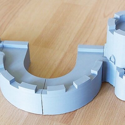 Parametric Bastion for Modular Castle Playset