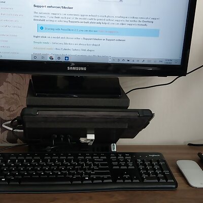 all in one microsoft surface and monitor stand V12