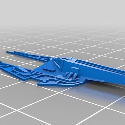 Ologhzuls Hellblade optimised for 3D printing