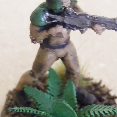 Jungle plants for 28mm wargaming