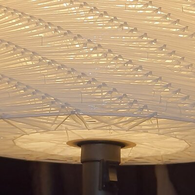 Orbital  print in place remix for IKEA SAMTID Floorreading lamp