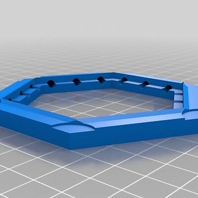 Settlers of Catan Magnetic Base remixed for real symmetry