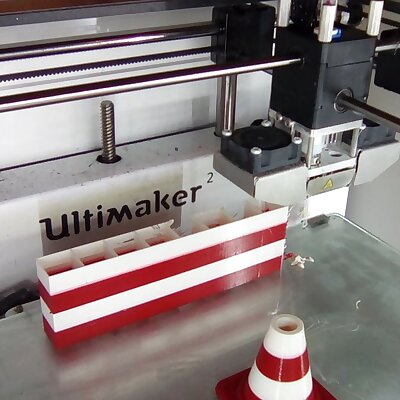 Traffic Cone for MutliMaterial Printing