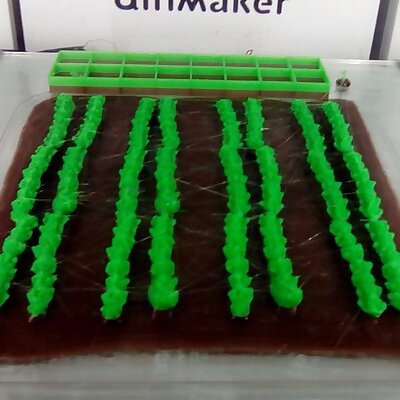 Farm Fields remixed for MultiMaterial Printing
