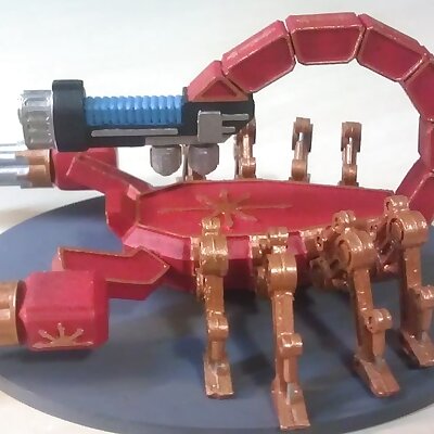 Mechanical heavy weapons scorpion
