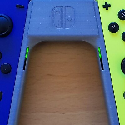 Joycon Grip with FrontLooking LED Windows