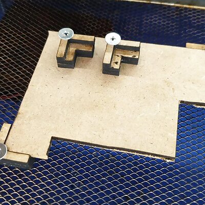 work piece holders for laser cutting