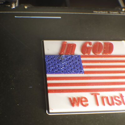 In God we Trust US Flag