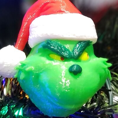 Grinch Christmas Ornament  MMU Remix