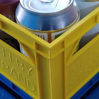 Crate for cans