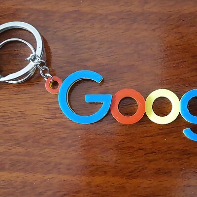 Llavero con logotipo de Google