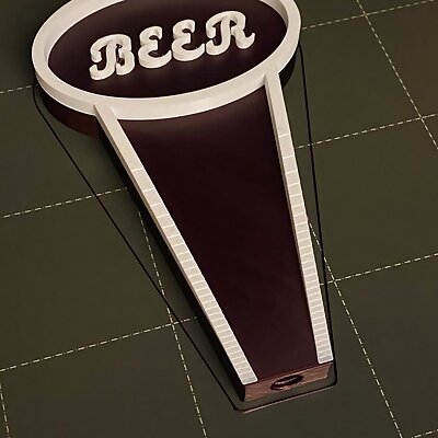 BEER tap handle