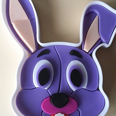 3D puzzle  Rabbit face