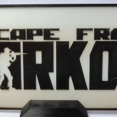 Escape form Tarkov sign