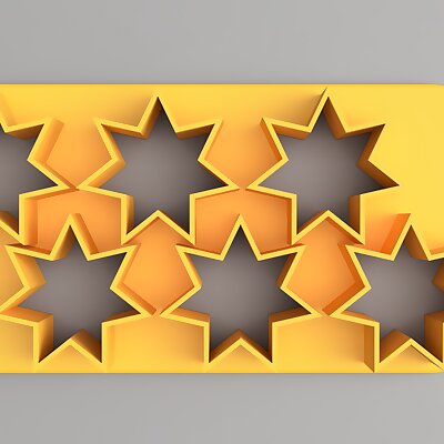 Cookie Cutter Little Stars 7 Teeth 2x3