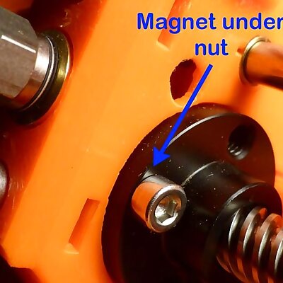 Prusa MMU2 selector Magnet Upgrade R2
