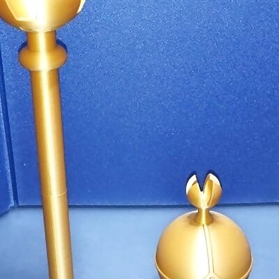 Scepter and Orb for Cosplay