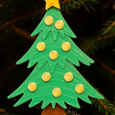 Multicolor Christmas Tree ornament