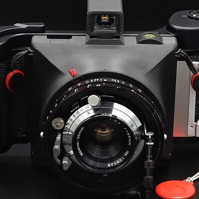 Ligero69 Camera Body for Mamiya Press lens  Mmount rollcut film back
