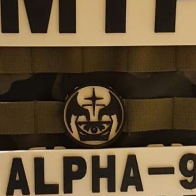 MTF ALPHA9 MOLLE badge