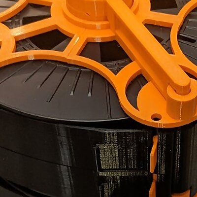 Robust Stackable Recycled Spool Storage