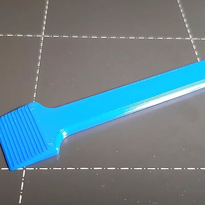 Spatula for mixing dual component epoxy