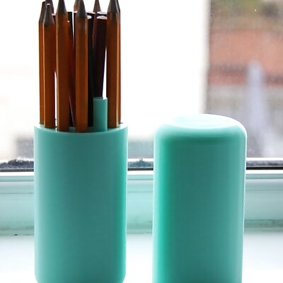 3d Printable Pencil Case