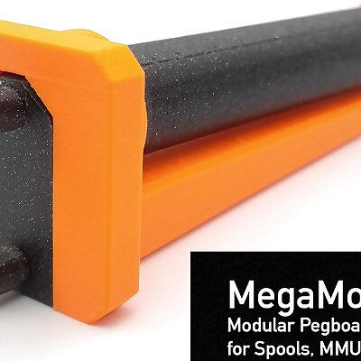 MegaMount  Modular Pegboard organizer for Spools MMU2s  accessoires