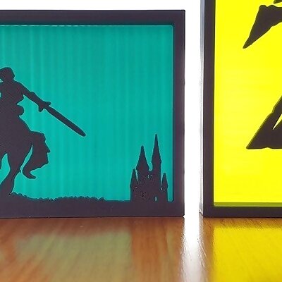 Zelda silhouette ornament
