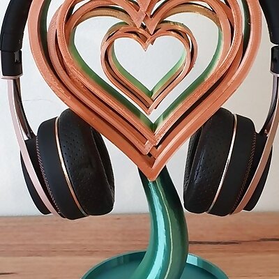 Love Hearts Headphone Stand