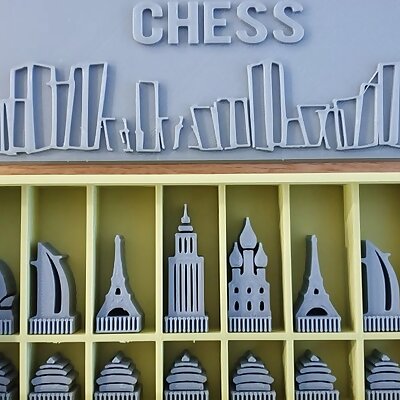 Architecture Chess Set