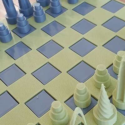 Chess board or checkers board
