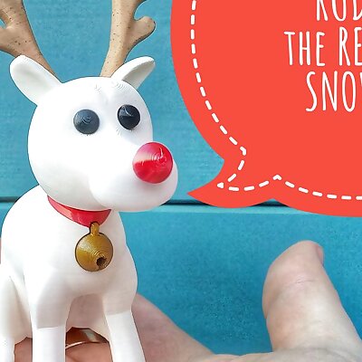 Rudolph the Red Nose SNOWDOG