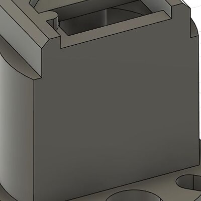 Thrustmaster Warthog Joystick sensor holder for bearing gimbal