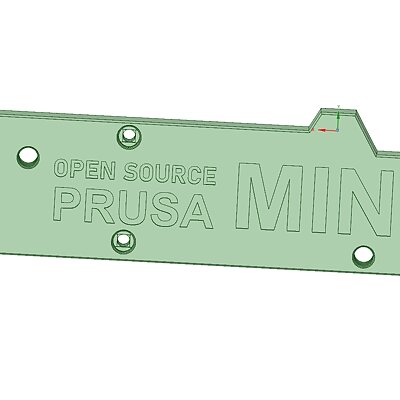 OPEN SOURCE PRUSA Otherwise Stock Prusa Mini Y Plate Front