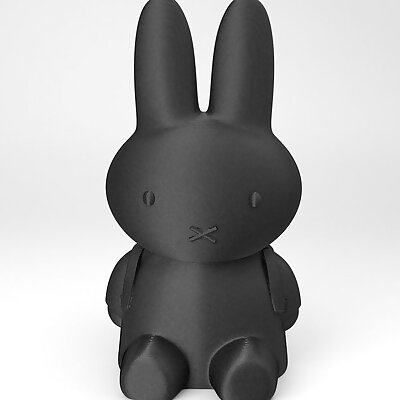 Freezing Pixels  Miffy with Backpack