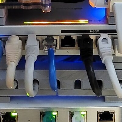 Unifi Rack Network stack with RaspberyPi on top of it