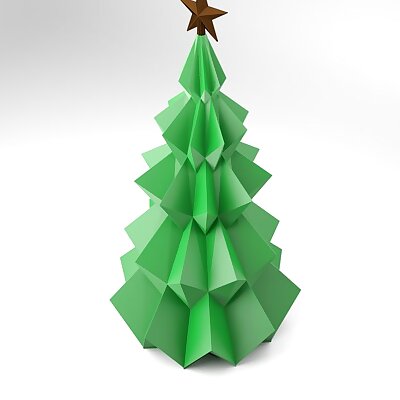Freezing Pixels  Geometric Christmas Tree