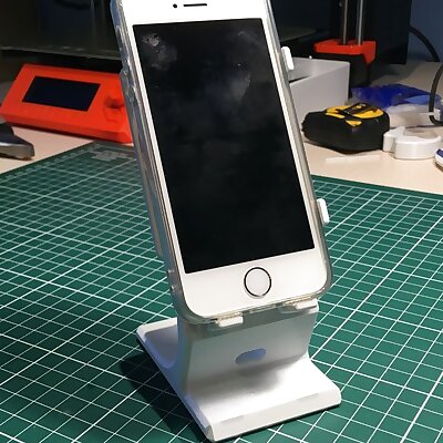 Phone horizontal and vertical stand