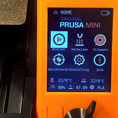 Prusa Mini USB and ZAxis Support Brace