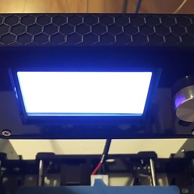 LCD Screen Cover for Anet A6  Hex