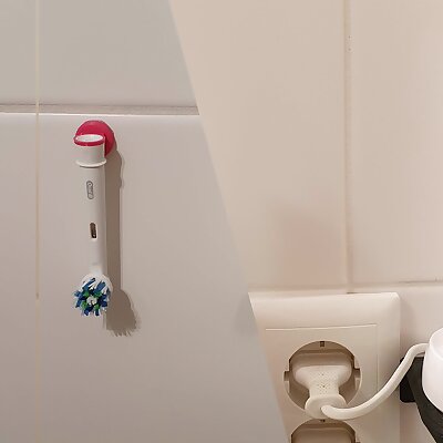 OralB charger and toothbrush holder