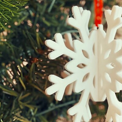 Snowflake Flat Pack Ornament
