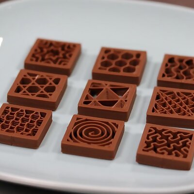 Chocolate Texture Samples