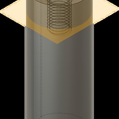 Tripod center column