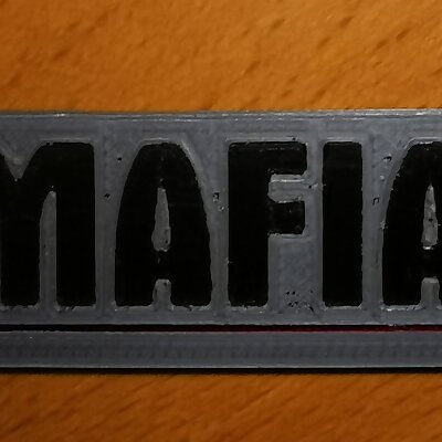 Original MAFIA  keyring logo