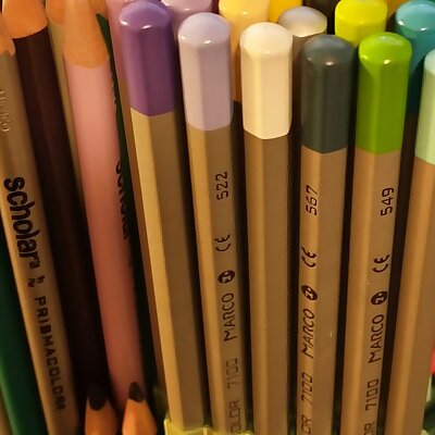 Desk Hex Pencil Holders