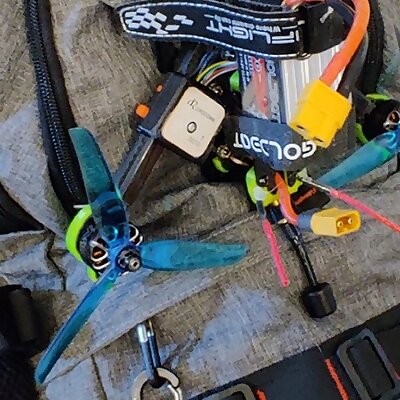 Drone Backpack Attachment Plate